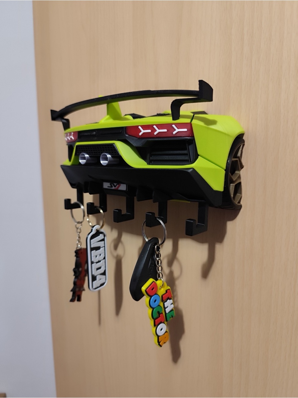 Lamborghini Rear Wall Key Holder - Picture 9 of 9